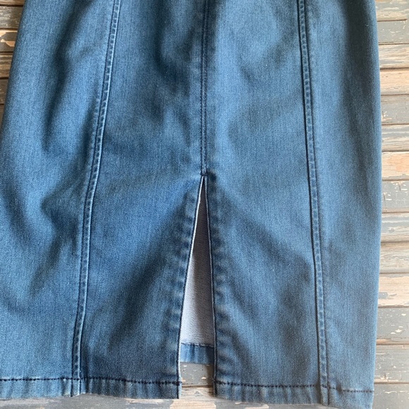 Guess shaylay denim push up lace up dress - Picture 3 of 8